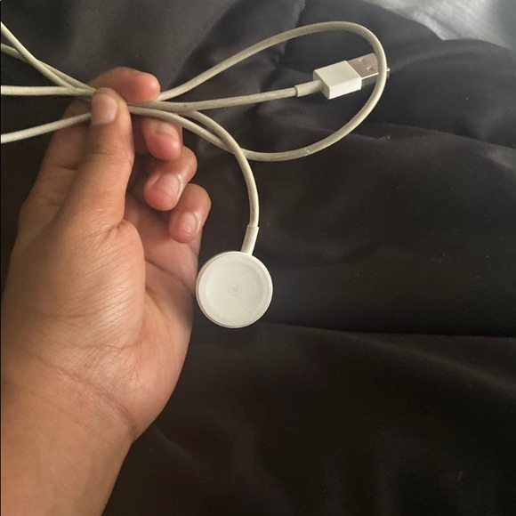 Apple Watch series 6 with the charger